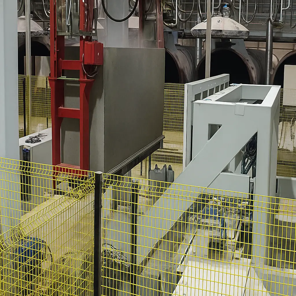 Automazione impianto calcestruzzo cellulare autoclavato (AAC)