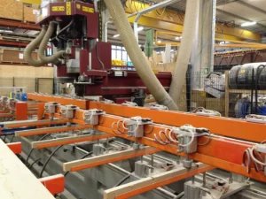 Revamping pantografo di taglio legno automatizzato