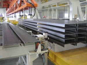 Linea automatica produzione longheroni