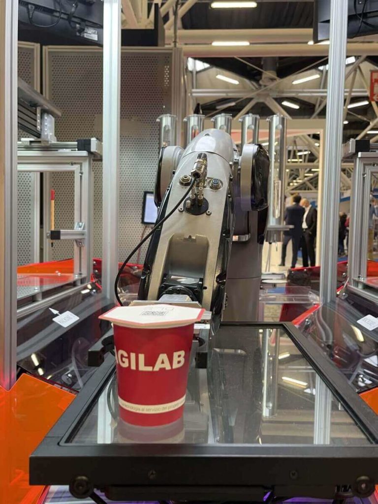 Applicazione robotica in AgiLAB nello stand di Eureka System a Mecspe 2021