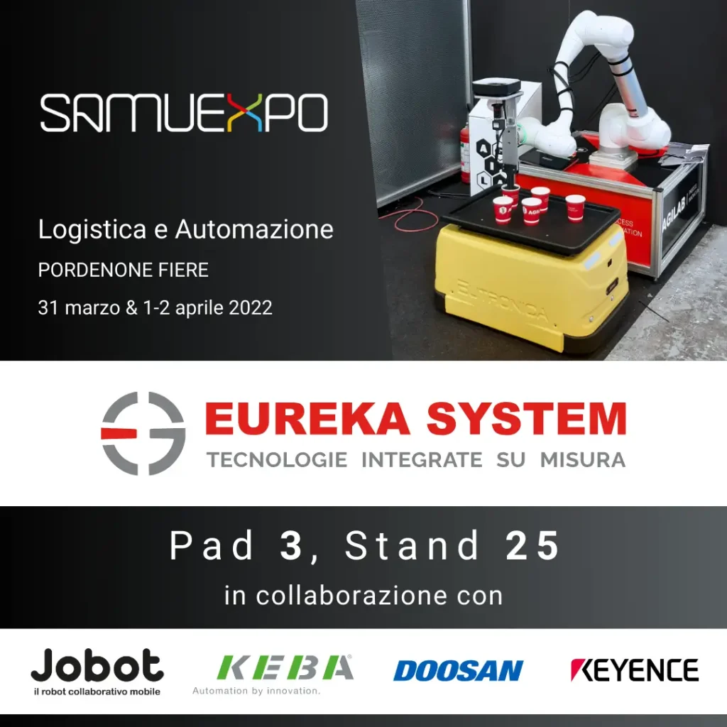 Eureka System a SAMUEXPO 2022 - padiglione 3 stand 25