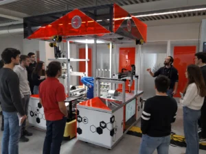 Dimostrazione robotica nel laboratorio AgiLAB di Eureka System