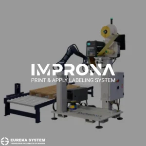Etichettatura pallet automatizzata con IMPRONA