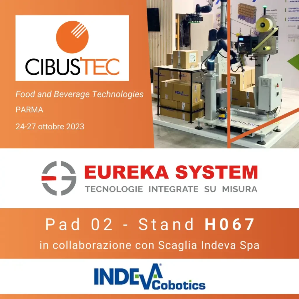 Eureka System a Cibus Tec Parma 2023 - padiglione 02 stand H067