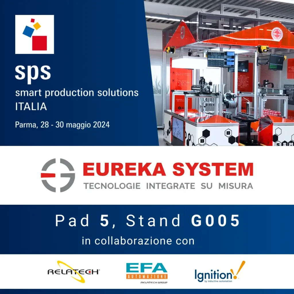 Eureka System a SPS Italia 2024 con EFA Automazione - padiglione 5 stand G005