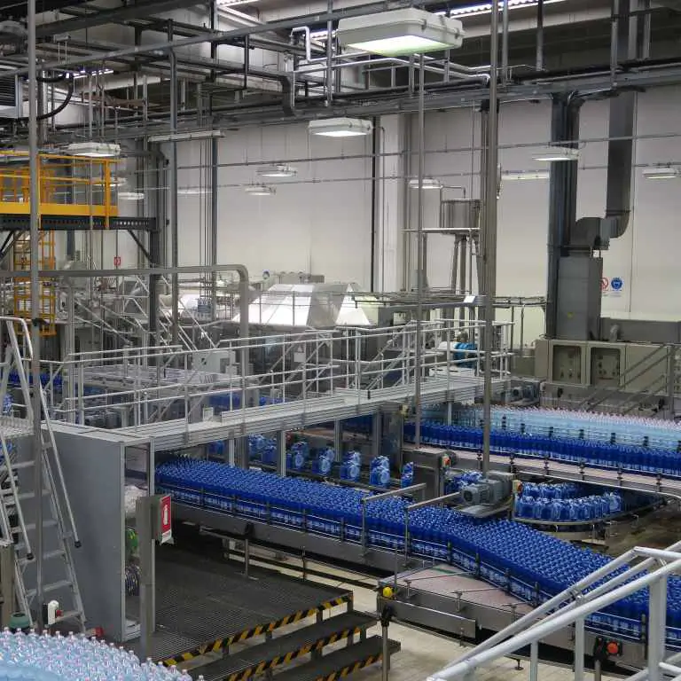 Linea produttiva settore beverage