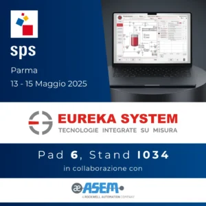 Eureka System a SPS Italia 2025 con ASEM per FactoryTalk Optix