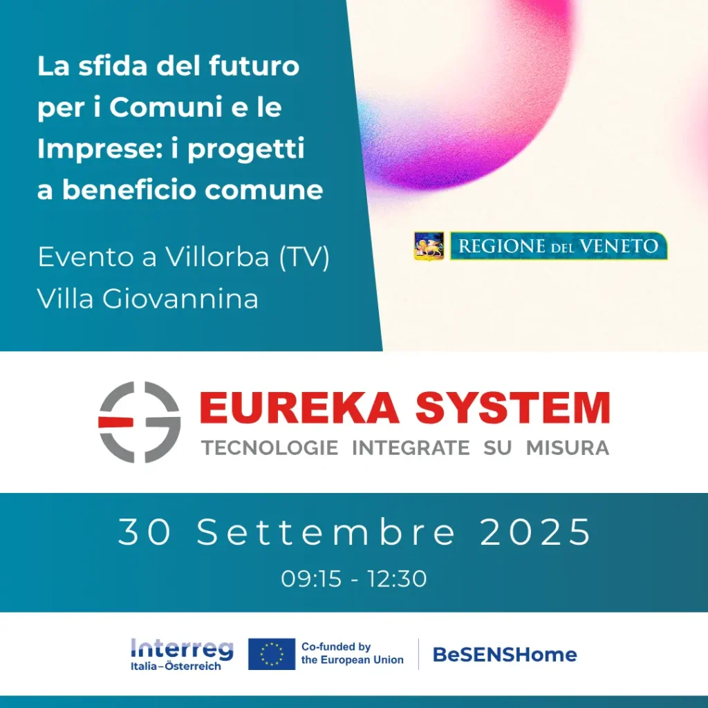 Evento Regione Veneto - La sfida del futuro per i Comuni e le Imprese i progetti a beneficio comune