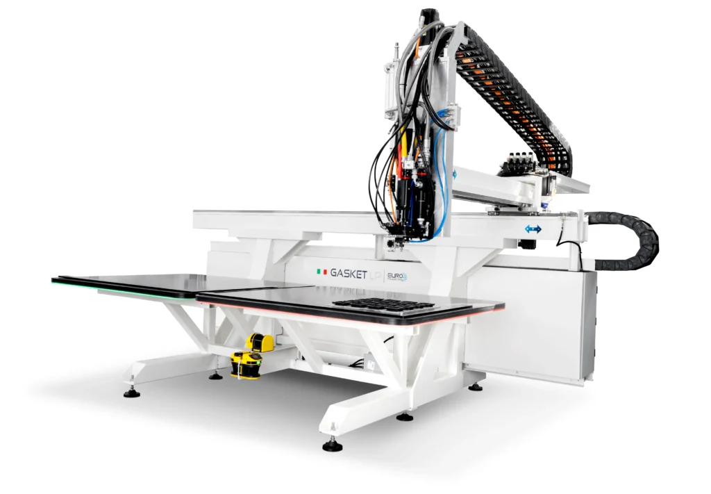 Gasket CAM-Robot con robot cartesiano per guarnizioni poliuretaniche