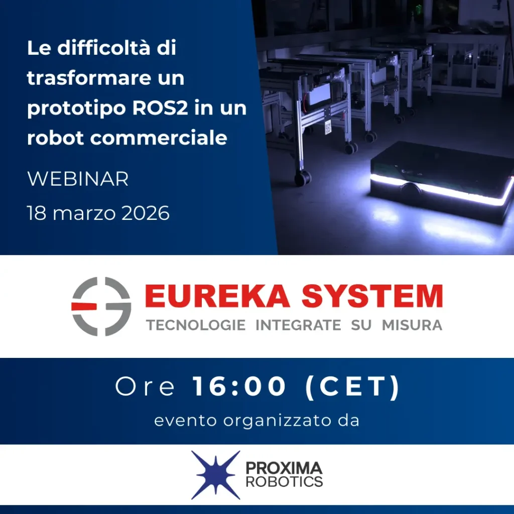WEBINAR 18 marzo 2026 | Da ROS2 al prodotto AMR industriale