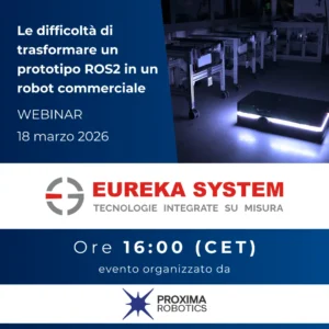 WEBINAR 18 marzo 2026 | Da ROS2 al prodotto AMR industriale